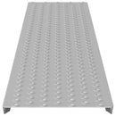Læsningsrampe 200 kg Sølv 200 kg per stk Galvaniseret stål