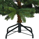Kunstigt Hinged Juletræ med stativ Grøn 120 cm PVC, PE og stål
