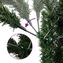 Kunstigt Hinged Juletræ med stativ Grøn 120 cm PVC, PE og stål
