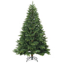 Kunstigt Hinged Juletræ med stativ Grøn 240 cm PVC, PE og stål