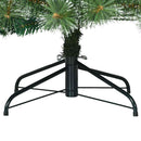 Kunstigt bøjelig juletræ snefløjtet Grøn 120 cm PVC, stål