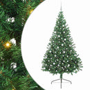 Kunstig Forbelyst Juletræ Grøn 240 cm PVC