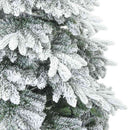 Kunstigt juletræ med 300 LED'er Hvid 240 cm PE og PVC