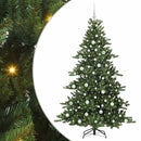 Kunstigt Hinged Juletræ Grøn 180 cm PVC