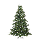 Kunstigt Hinged Juletræ Grøn 180 cm PVC