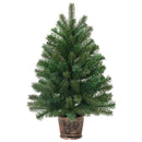Kunstigt juletræ med stativ Grøn 75 cm PVC, PE og stål