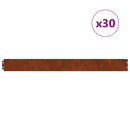 Plænekant 30 stk. 20 x 103 cm Cortenstål Rusten