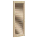 Skabsdør 2 pcs Naturfarvet 110 x 2,1 x 39,5 cm Massiv fyrretræ