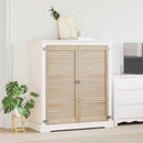 Skabsdør 2 pcs Naturfarvet 49,5 x 2,1 x 110 cm Massiv fyrretræ