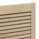 Skabsdør Naturfarvet 110 x 2,1 x 59,5 cm Massiv fyrretræ
