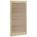 Skabsdør Naturfarvet 110 x 2,1 x 59,5 cm Massiv fyrretræ