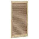 Skabsdør Naturfarvet 110 x 2,1 x 59,5 cm Massiv fyrretræ