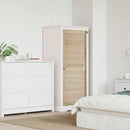 Skabsdør Naturfarvet 140,5 x 2,1 x 59,5 cm Massiv fyrretræ