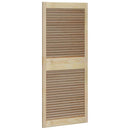 Skabsdør Naturfarvet 140,5 x 2,1 x 59,5 cm Massiv fyrretræ