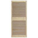 Skabsdør Naturfarvet 140,5 x 2,1 x 59,5 cm Massiv fyrretræ