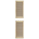 Skabsdør Naturfarvet 170 x 2,1 x 39,5 cm Massiv fyrretræ