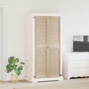 Skabsdør 2 pcs Naturfarvet 170 x 2,1 x 39,5 cm Massiv fyrretræ