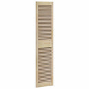 Skabsdør 2 pcs Naturfarvet 170 x 2,1 x 39,5 cm Massiv fyrretræ