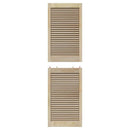 Skabsdør Naturfarvet 170 x 2,1 x 49,5 cm Massiv fyrretræ