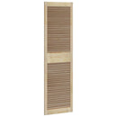 Skabsdør Naturfarvet 170 x 2,1 x 49,5 cm Massiv fyrretræ