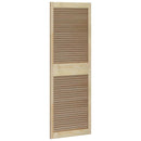Skabsdør 2 pcs Naturfarvet 170 x 2,1 x 59,5 cm Massiv fyrretræ