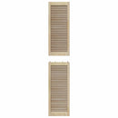 Skabsdør Naturfarvet 201 x 2,1 x 39,5 cm Massiv fyrretræ