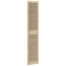 Skabsdør 2 pcs Naturfarvet 201 x 2,1 x 39,5 cm Massiv fyrretræ