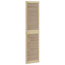 Skabsdør Naturfarvet 201 x 2,1 x 49,5 cm Massiv fyrretræ