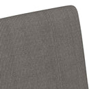 Spisebordsstole med hjul med hjul 2 pcs Lysegrå 57 x 66 x 94 cm