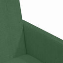 Spisebordsstole med hjul 2 pcs Grå grøn 57 x 66 x 94 cm