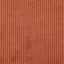 Spisebordsstole med hjul 2 pcs Rød orange 57 x 66 x 94 cm