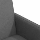 Spisebordsstole med hjul 2 pcs Mørkegrå 57 x 66 x 94 cm Stof