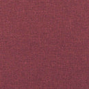 Spisebordsstole med hjul 2 pcs Vinrød 57 x 66 x 94 cm Stof