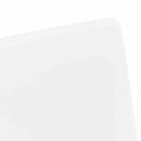 Spisebordsstole med hjul 2 pcs Hvid 57 x 66 x 94 cm Kunstlæder