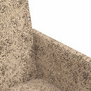 Spisebordsstole med hjul med hjul 2 pcs Lysegrå 57 x 66 x 94 cm