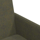 Spisebordsstole med hjul 2 pcs Army grøn 57 x 66 x 94 cm