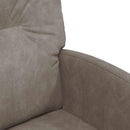 Spisebordsstole med hjul 2 pcs Grå 57 x 67 x 95 cm Kunstlæder