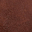 Spisebordsstole med hjul 2 pcs Skinnende brun 57 x 67 x 95 cm