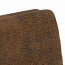 Spisebordsstole med hjul med hjul 2 pcs Brun 57 x 67 x 95 cm
