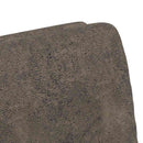 Spisebordsstole med hjul 2 pcs Mørkegrå 57 x 67 x 95 cm