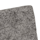 Spisebordsstole med hjul 2 stk. Faux Suede Læder Lysegrå