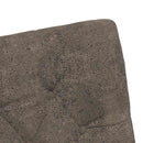 Spisebordsstole med hjul 2 pcs Mørkegrå 58 x 67 x 97 cm