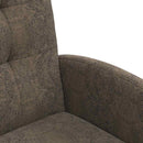 Spisebordsstole med hjul 2 pcs Mørkegrå 58 x 67 x 97 cm