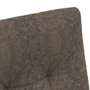 Spisebordsstole med hjul 2 pcs Mørkegrå 58 x 67 x 97 cm