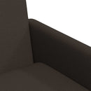 Spisestole med hjul 2 pcs Mørkegrå 57 x 67 x 95 cm Linned
