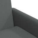 Spisestole 2 pcs Mørkegrå 57 x 67 x 95 cm Stof