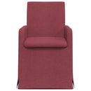 Spisestole 2 pcs Vinrød 57 x 67 x 95 cm Stof