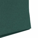 Spisestole 2 pcs Mørkegrøn 57 x 67 x 95 cm Stof