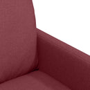 Spisestole 2 pcs Vinrød 57 x 67 x 98 cm Stof
