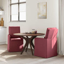 Spisestole 2 pcs Vinrød 57 x 67 x 98 cm Stof